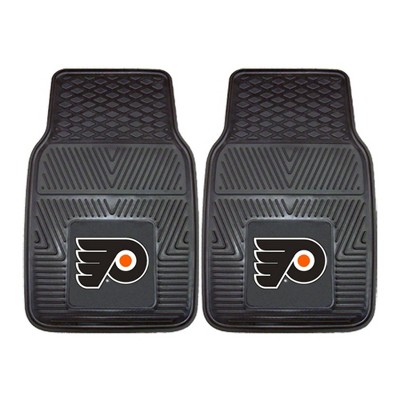 NHL Philadelphia Flyers Vinyl Car Mat Set - 2pc