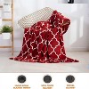 Comfort Flannel Blanket Super Soft Christmas Prints Throw Blanket Christmas Gift. - 2 of 4