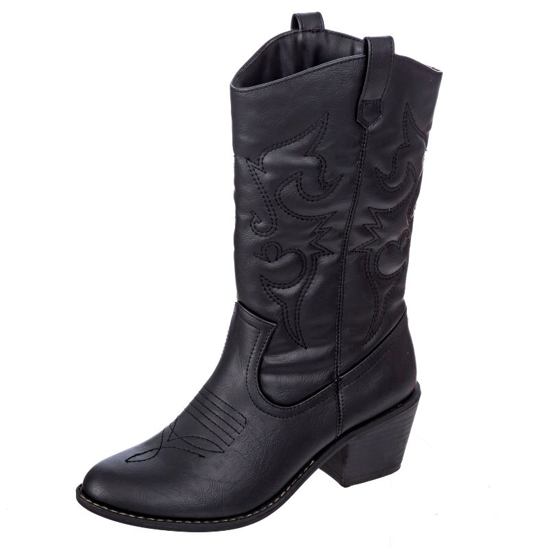 Charles Albert Women's Embroidered Modern Western Cowboy Boot, 3 of 7