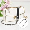 Unique Bargains Metal Corrosion-Resistant PU Leather Purse Flat Chain Strap - 4 of 4