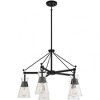 Savoy House Lakewood 5 - Light Chandelier in  Matte Black - 2 of 4