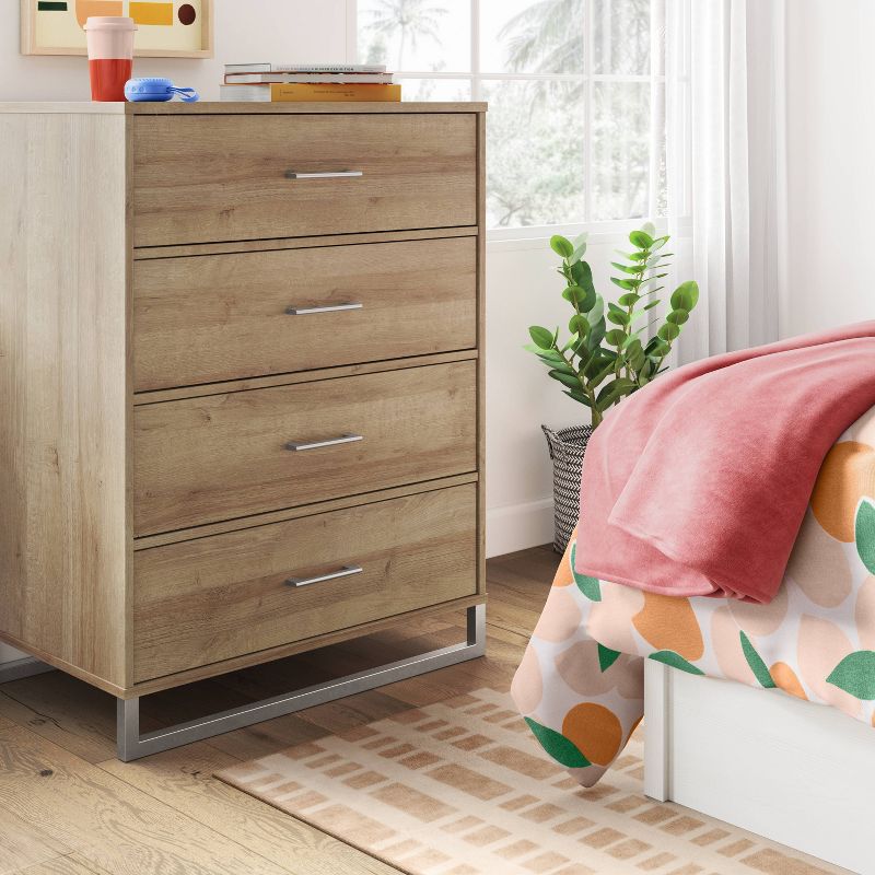 Mixed Material 4 Drawer Dresser - Room Essentials™, 3 of 8