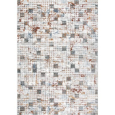 Nuloom Dallas Abstract Tiles Indoor Area Rug