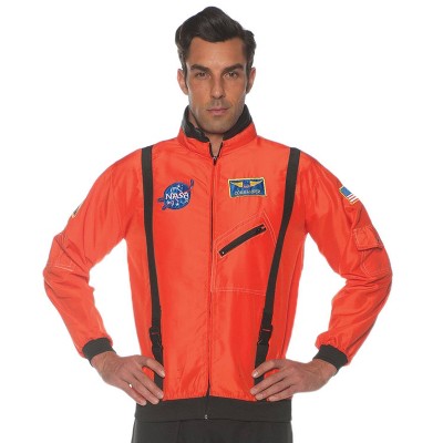 Adult Space Jacket Orange Halloween Costume