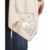 Pavilion Gift Company - Mom - 50" x 30" Royal Plush Comfort Shawl - Sweaters and Shawls - 4 of 4