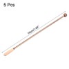 Unique Bargains Wear-Resistant Long Handle Reusable Coffee Cocktail Stirrers 5 Pcs - 2 of 4