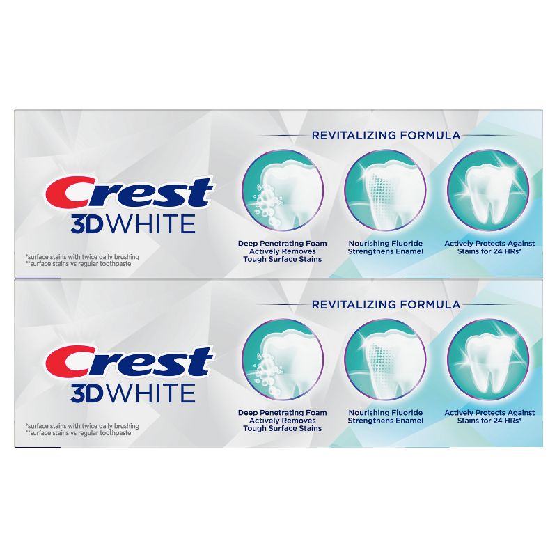 Crest 3D White Brilliance Blast Whitening Toothpaste Energizing Mint - 3.5oz, 4 of 15