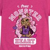 Girls' - Mattel - True Monster At Heart Fitted Short Sleeve Graphic T-Shirt - 2 of 4