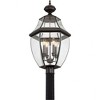Quoizel Lighting Newbury 4 - Light Post Light in  Medici Bronze - 3 of 3
