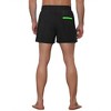 Lars Amadeus Men's Elastic Waist Solid Color Summer Sports Swim Board Shorts - 3 of 4