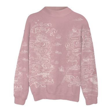 ACOTAR Adult Map Fleece Sweatshirt - XS