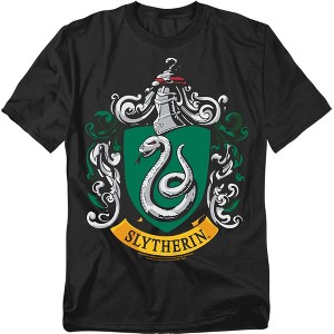 Men's Harry Potter Slytherin Crest T-Shirt - 1 of 4