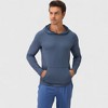 Anna-Kaci Active Men's Long Sleeve Pullover Hoodie with Front Kangaroo Pocket and Athletic Fit - 3 of 4