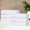Honeycomb Waffle Border Cotton Medium Weight Towel Set by Blue Nile Mills - 2 of 4
