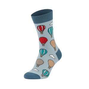 Funny Socks for Men Women Cool Colorful Novelty Crew Socks Fun Gift Idea for Adults 1 Pair - 1 of 4