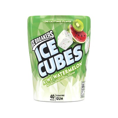 Ice Breakers Kiwi Watermelon Ice Cubes Gum - 3.24oz