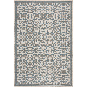 Linden LND134 Power Loomed Indoor/Outdoor Rugs - Safavieh - 1 of 4