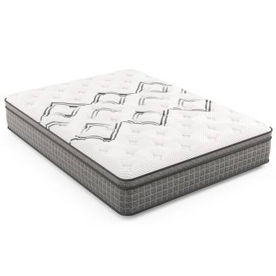Vynxaria 12.5-Inch Twin XL Cooling Copper Conforming Hybrid Mattress, Luxurious Euro-Top, Medium Feel, 740 Dynamic Edge Coils