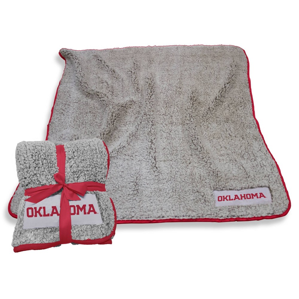 Photos - Duvet Team Group NCAA Oklahoma Sooners Frosty Fleece Throw Blanket 