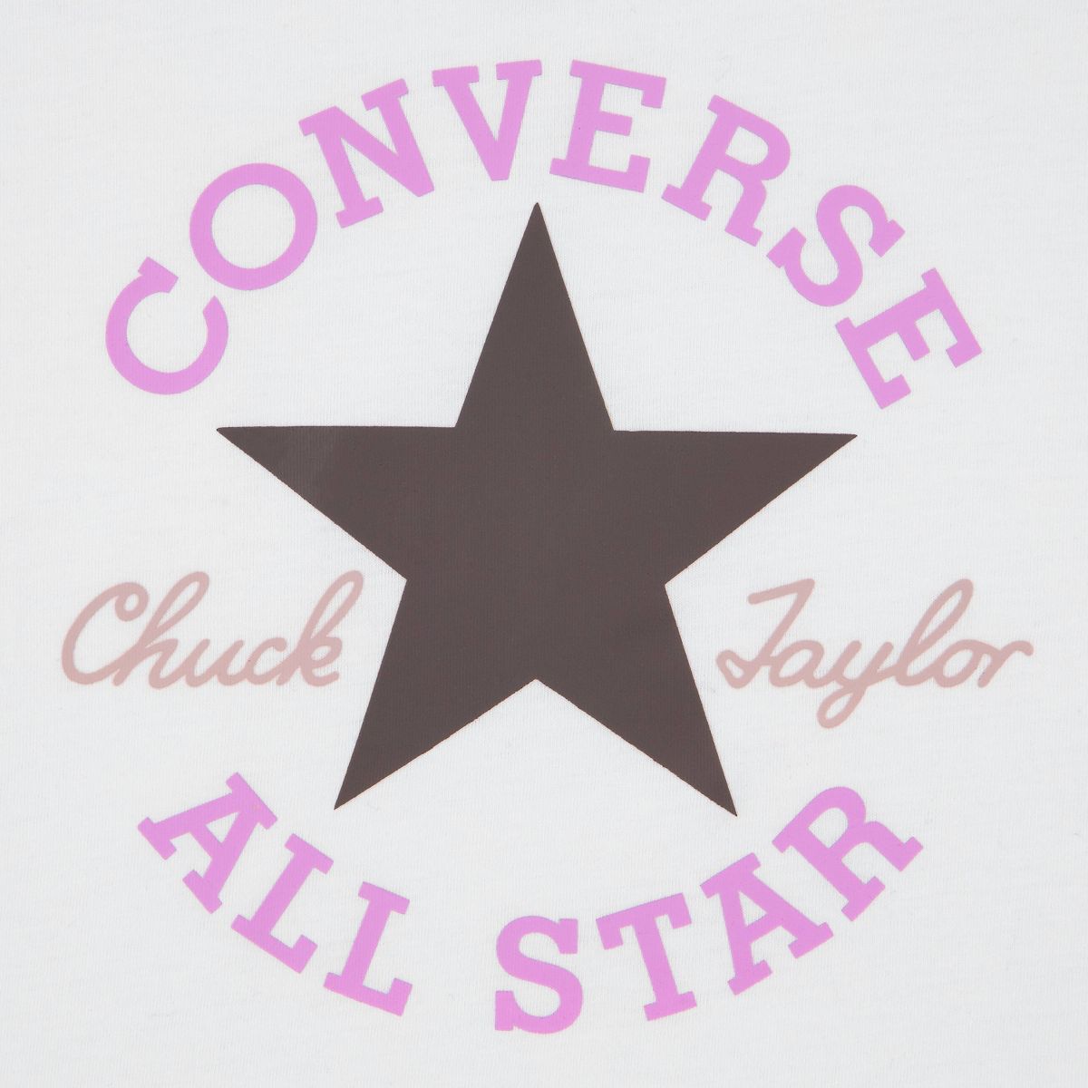 Converse® Girls' Short Sleeve Boxy Graphic T-Shirt - White - thumbnail 3