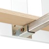Max & Lily Full Size Bed Frame with Headboard, Solid Wood Platform Bed for Kids - 4 of 4