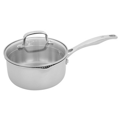Henckels H3 2qt Stainless Steel Saucepan with Lid