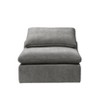 38" Naveen Ottoman and Bench Gray Linen - Acme Furniture - 3 of 4