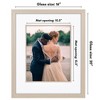 Americanflat Picture Frame with Decorative Inner Mat Accent - Statement Frame with Polished Plexiglass - 2 of 4
