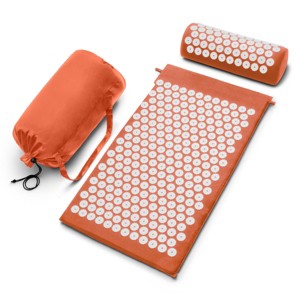 Sorbus 29 Inch Acupressure Mat, Pillow & Carry Bag Set - Helps with Stress, Back & Neck Pain - Great for Muscle Relaxation, Sciatica, & Meditation - 1 of 4