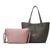 MKF Collection Amahia Women’s Reversible Shopper Tote Bag with Crossbody Pouch by Mia K - 2 of 4