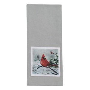 Park Designs Peaceful Cardinal Decorative Dishtowel Set of 2 - 1 of 3