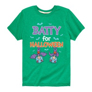 Boys' - Dr. Seuss - Batty For Halloween Thing 1 and Thing 2 Short Sleeve Graphic T-Shirt - 1 of 4