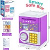 Electronic Piggy Bank for Kids with Password Code Lock and Auto Bill Slot Money Saving Cash Coin Box - 3 of 4