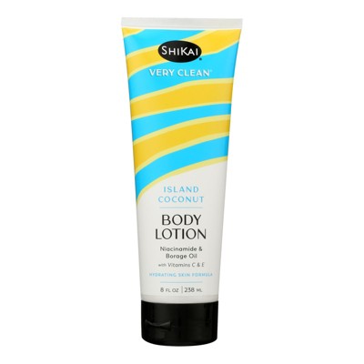 Shikai Island Coconut Body Lotion - 8 fz