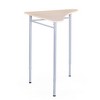 Guidecraft Adjustable Standing Desk - Triangle for Kids and Adults: Adjustable Height Wood Writing Desk with Metal Legs for Home, Classroom and Office - 2 of 4