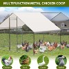 GustoWave Large Metal Chicken CoopWalk-in Poultry Cage - 4 of 4
