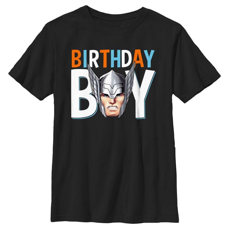 Boy's Marvel Birthday Boy Thor T-Shirt, 1 of 6