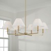 Capital Lighting Gilda 6 - Light Chandelier in  Aged Brass - 2 of 4