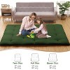Floor Mattress Japanese Futon Mattress Sleeping Pad Roll Up Sleeping Mattress Portable for Guest Room RV Travel - 4 of 4