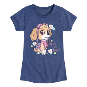 Girls' - Paw Patrol - Adventure Begin Fitted Short Sleeve Graphic T-Shirt - 1 of 4