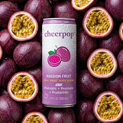 cheerpop Passion Fruit Juice Drink - 11 fl oz Can