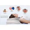 LISM Contour Bed Pillow,Adjustable Bed Memory Foam Pillows for Side Back Stomach Sleeper - 3 of 4