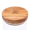 Berard Glass Storage Jar With Olive Wood Lid, 30-ounce - 3 of 4