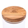 Berard Glass Storage Jar With Olive Wood Lid, 30-Ounce - image 3 of 4