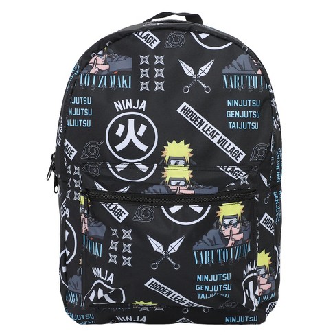 Naruto Anime Cartoon Naruto & Sasuke Character Backpack