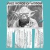 Womens Star Wars Yoda Words of Wisdom Racerback Tank - 2 of 4
