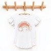 SmileyWorld Today Is Your Day Rainbow Flutter Sleeve Tee  - Flutter Sleeve Tee - 3 of 4