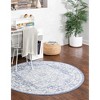 Unique Loom Whitney Milano Medallion Indoor Woven Area Rug - 4 of 4