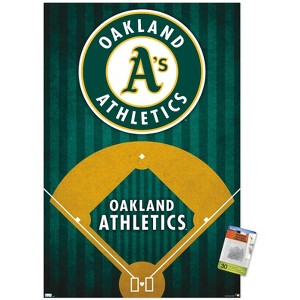 Trends International MLB Oakland Athletics - Logo 20 Unframed Wall Poster Prints - 1 of 4