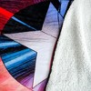 Surreal Entertainment Marvel Captain America Shield Oversized Fleece Throw Blanket | 72 Inches - 2 of 4